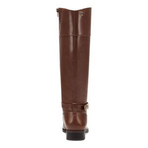 CHARTER CLUB Womens Brown Johannes Round Toe Zip-Up Riding Boot 6.5 M